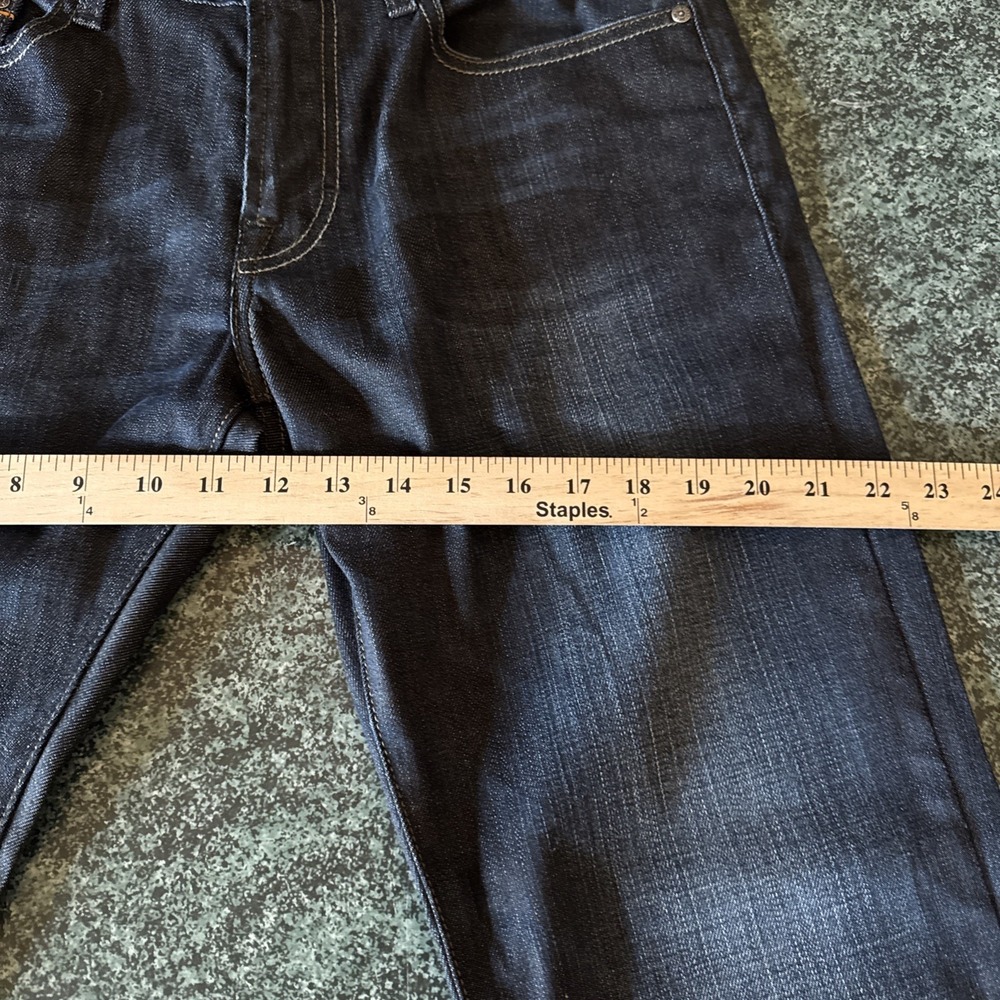 BOSS HUGO BOSS Orange Label Regular Fit Dark Wash DENIM W/Stretch Mens W34 L32 - Picture 6 of 16
